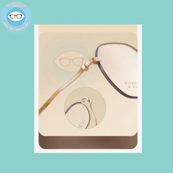 Gọng kính kim loại mã